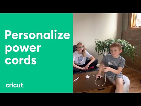 Crafting at Home with Kids – Personalized Power Cords