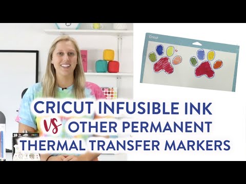 Cricut Infusible Ink Markers vs. Other Permanent Thermal Transfer Markers