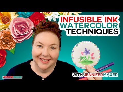 Cricut Infusible Ink WATERCOLOR with Pens & Markers!