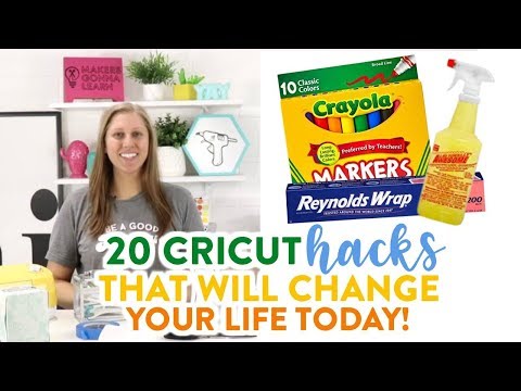 20 Cricut Hacks That Will Change Your Life TODAY!