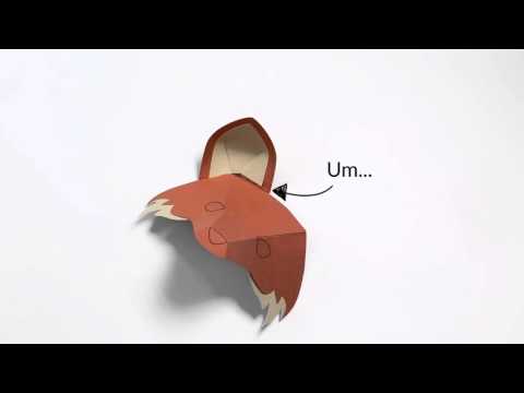 How to Make 3D Paper Fox Head | Paper Project Inspiration | Cricut™