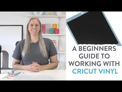 A Beginners Guide To Working With Cricut Vinyl