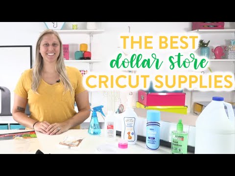 The Best Dollar Store Cricut Supplies