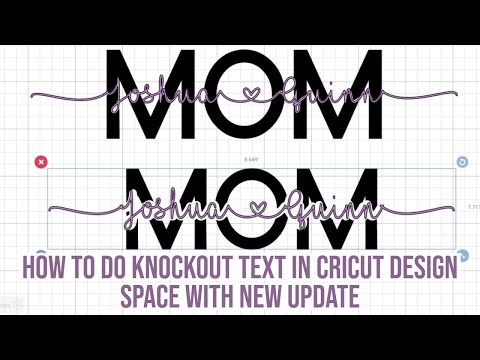 HOW YOU CAN STILL DO THE KNOCKOUT TEXT IN CRICUT DS AFTER CRICUT DISABLED THE SAVE FEATURE | 2 WAYS