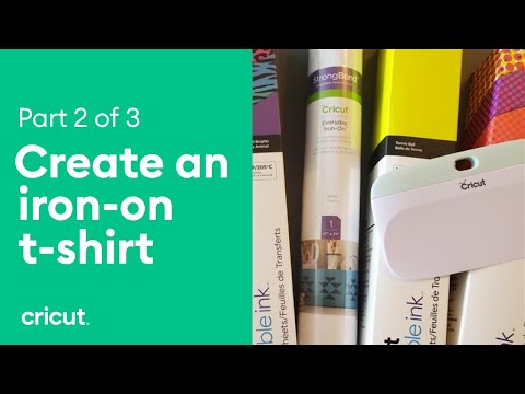 2 of 3 How to Create an Iron-On T-Shirt | Iron-on Tips | Cricut™