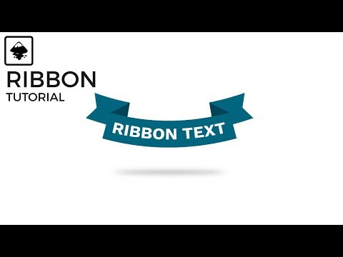 Inkscape tutorial create a vector ribbon with a bend effect path effect editor