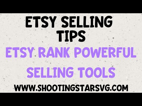 Etsy Rank Powerful Tools for SEO