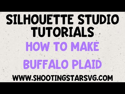 Make a Buffalo Plaid Stencil