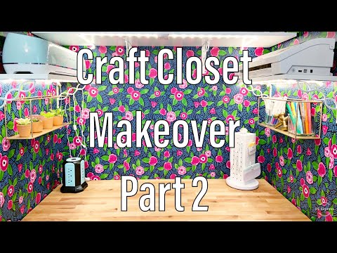 Craft Closet Makeover – Part 2