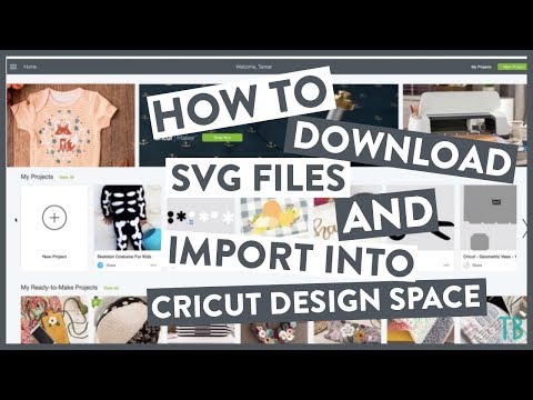 How To Download SVG Files and Import Into Cricut Design Space