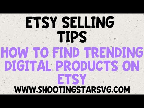 How to Find Trending Digital Products on Etsy – Etsy Trending Products – Find Etsy Trends
