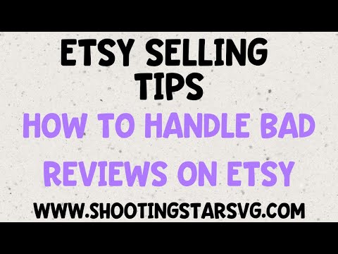 How to Handle Bad Reviews on Etsy – How to Respond to a Review on Etsy – (Etsy Customer Service)