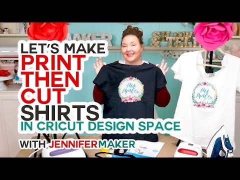 Make Print Then Cut T-Shirts with Your Cricut the RIGHT Way!