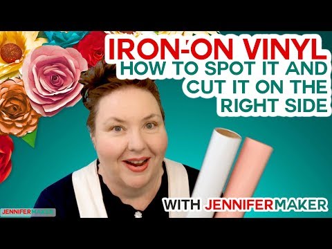 Iron On Vinyl: How to Cut the RIGHT Side to Cut EVERY Time!