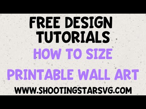 How to Size Printable Wall Art to Sell on Etsy [Size Your Etsy Printables Correctly!]