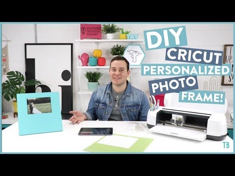 CRAFT WITH ME! DIY Cricut Personalized Photo Frame!