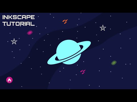 Create a planet vector Inkscape tutorial