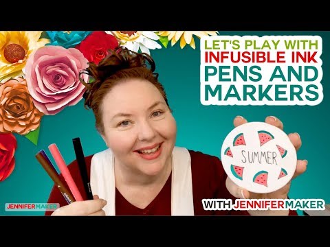 Cricut Infusible Ink Pens: Let's Make Coasters!!