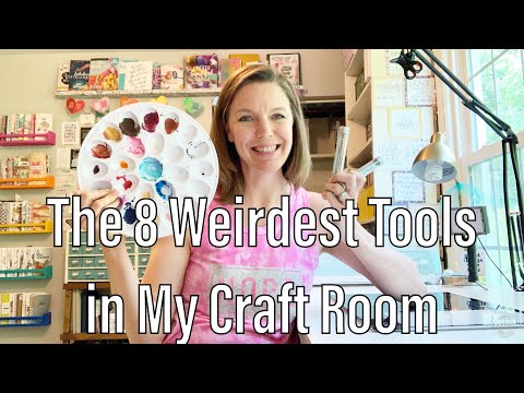 The 8 Weirdest Tools I Use in My Craftroom (and why you need them!)