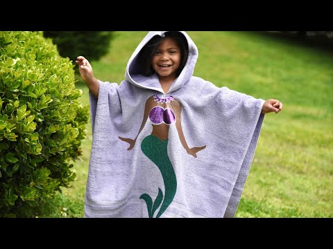 DIY Cricut Hooded Poncho For Kids – You'll LOVE This Hack!