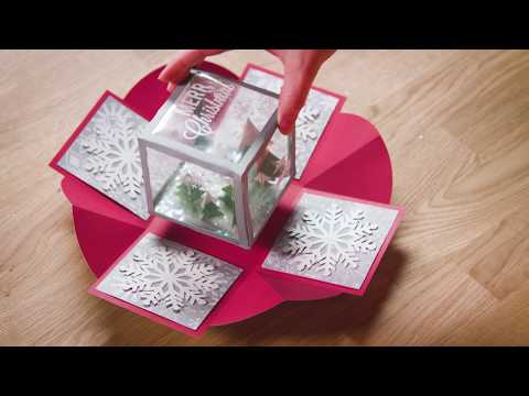 Creating Holiday Exploding Box Card | Cricut Maker Project Inspiration | Cricut™