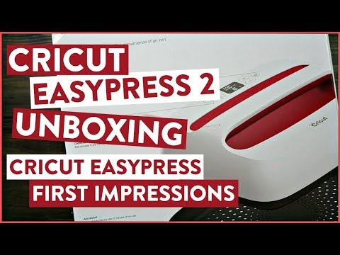 Cricut EasyPress 2 Unboxing – Cricut EasyPress First Impressions