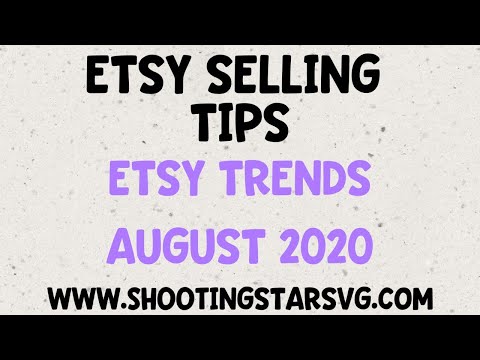 Etsy Trending Products August 2020 – Trending Digital Products on Etsy – Increase Etsy Sales