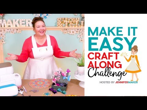 MAKE IT EASY Cricut Craftalong Challenge — Learn to Craft!