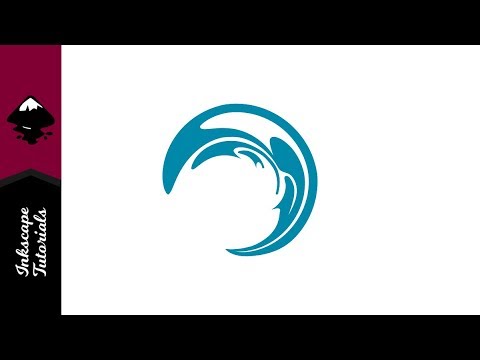 Inkscape Tutorial: Create a Vector Wave Logo