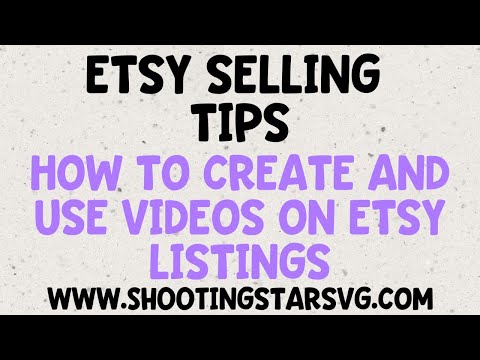 How to Create Etsy Video Listing – Use Etsy Video Feature – Etsy Shop Tips – Increase Etsy Sales
