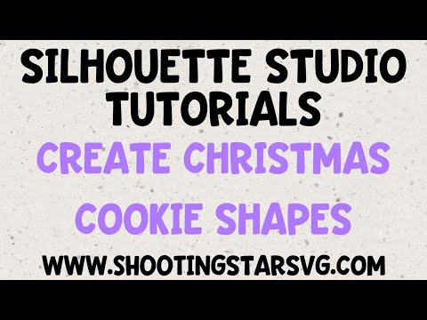 Using Offset to Make Christmas Cookie Shapes in Silhouette Studio
