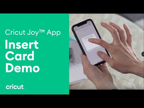 Cricut Joy™ App – Insert Cards