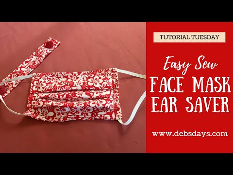 How to Make Face Mask Ear Savers