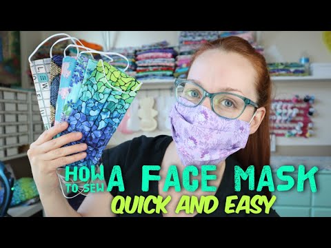 How to sew a reusable face mask – Quick and easy tutorial with Billette's Baubles