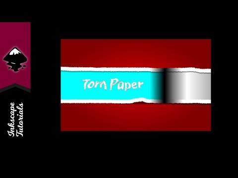Inkscape Tutorial: Create Vector Torn Paper Graphic (Episode #62) @ Ardent Designs