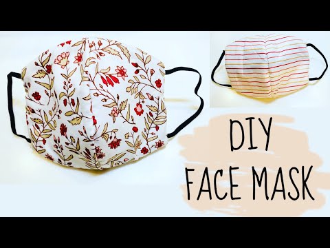 DIY: How to sew Face Mask | NO Sewing Machine!