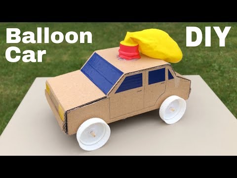 How to Make Amazing Balloon Powered Car – Air Car