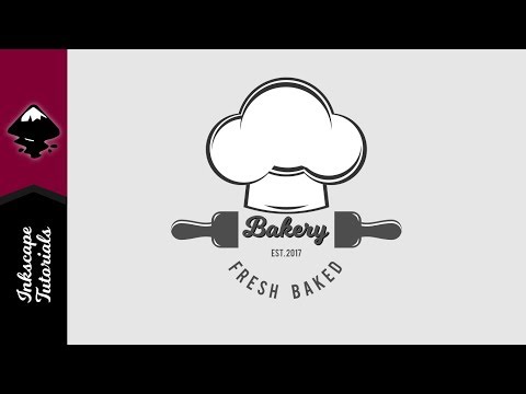 Inkscape Tutorial: Create a Vector Chef Hat Bakery Logo (Episode #29) @ Ardent Designs