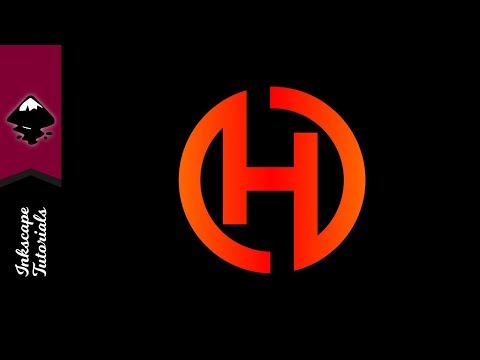 Inkscape Tutorial: Create a Vector Letter H Logo (Episode #83) @ Ardent Designs