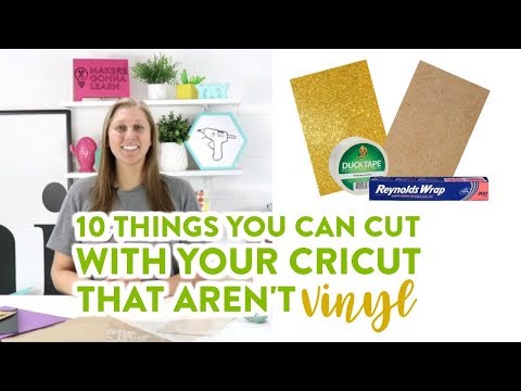 10 Things You Can Cut With Your Cricut That Aren’t Vinyl