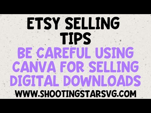 Why Canva may not be a good Option for Digital Downloads – How to Sell Digital Downloads on Etsy
