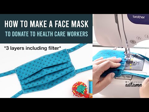How to Sew a Face Mask