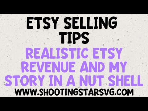 Realistic Etsy Revenue and My Story – When you can expect to make your first sale on Etsy