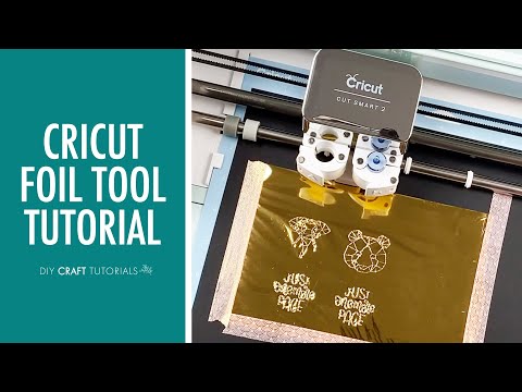 CRICUT FOIL TRANSFER KIT DEMO AND STEP BY STEP TUTORIAL | Geometric Gold Foiled Bookmarks!