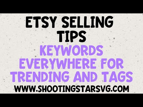 Use Keywords Everywhere to Find Trending Etsy Products – Find Etsy Tags – Increase Traffic on Etsy
