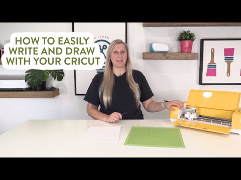 How To Easily Write and Draw With Your Cricut