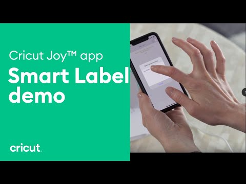 Cricut Joy™ App – Smart Labels