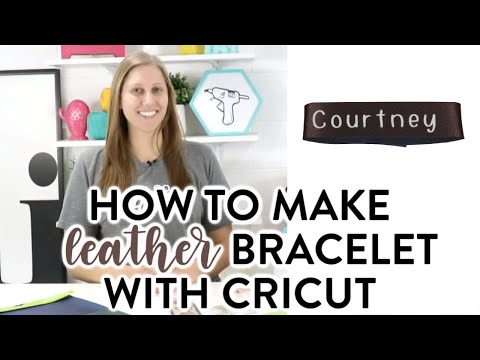 Easy Leather Bracelets With Cricut
