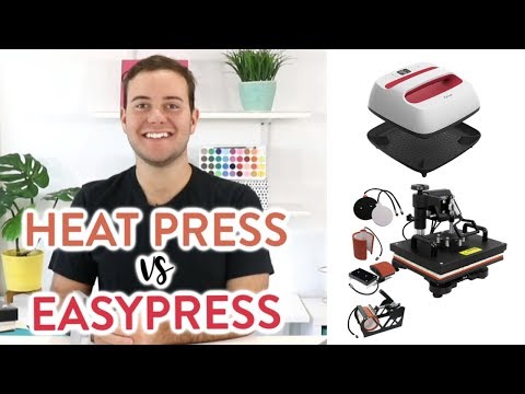 Heat Press Vs. EasyPress – Which One Do I Need?