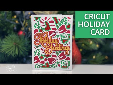 EASY CRICUT CHRISTMAS CARD 2020 | DIY CRICUT TUTORIAL | 3D LAYERED CRICUT PROJECTS
